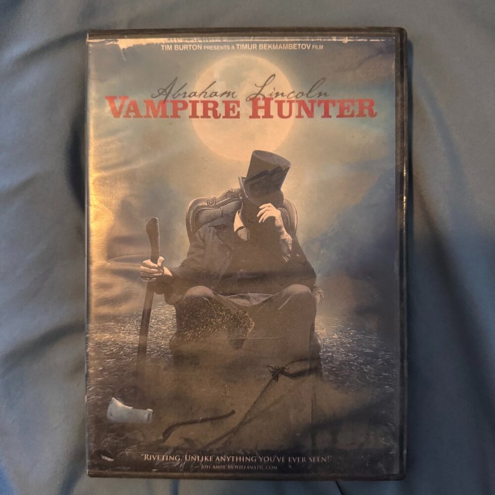 Abraham Lincoln Vampire Hunter [DVD] Disc Tested, Working